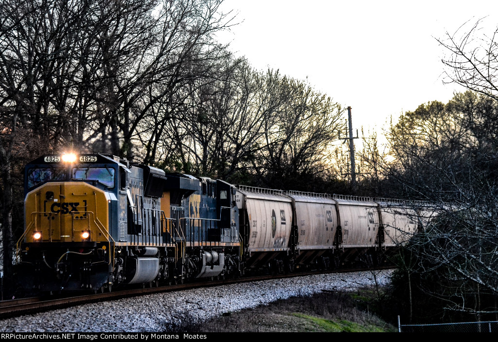 CSX V234  heading north through Pelham AL