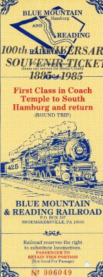 Early Blue Mountain and Reading