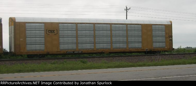 CTTX 692196, with CSX rack