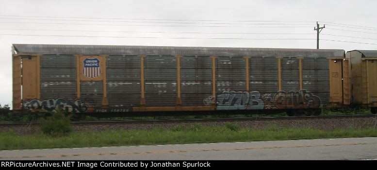 TTGX 159768, with UP rack