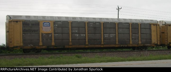 TTGX 603813, with UP rack