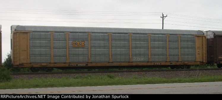 TTGX 975570, with CSX rack