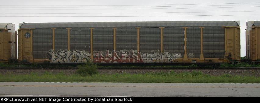 TTGX 987118, with BNSF rack