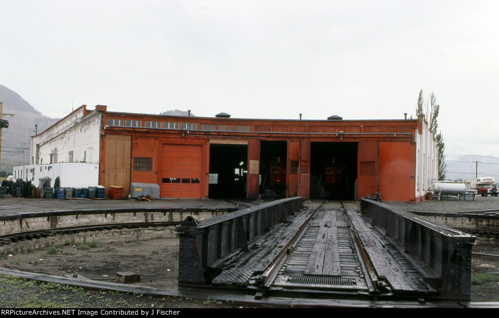 CN Kamloops roundhouse