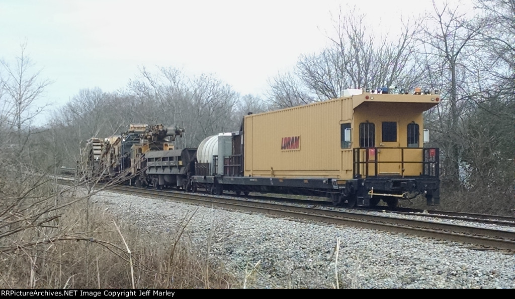 Loram Ballast Cleaner