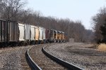 Mixed Freight Cars and Locomotives