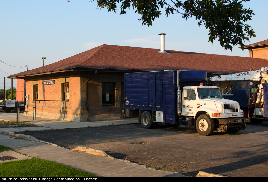 The Helena depot
