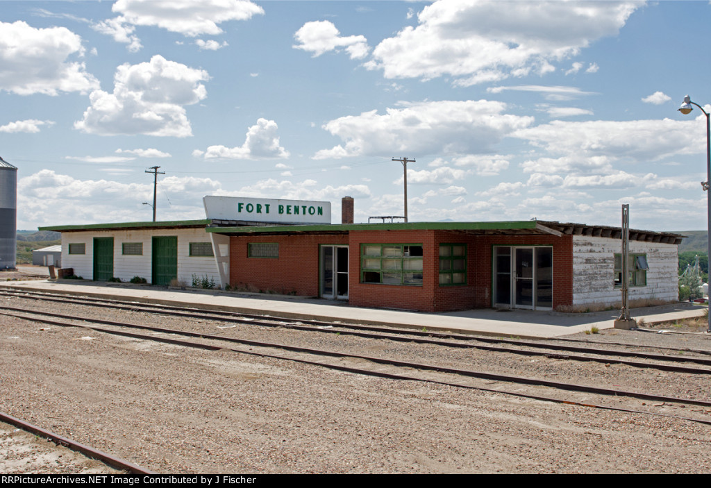 The Fort Benton depot