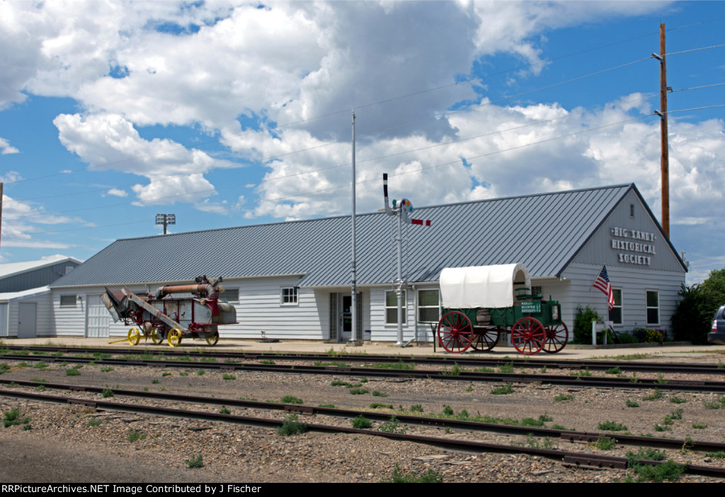 The Big Sandy depot