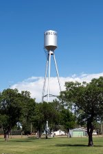 Municipal water tank