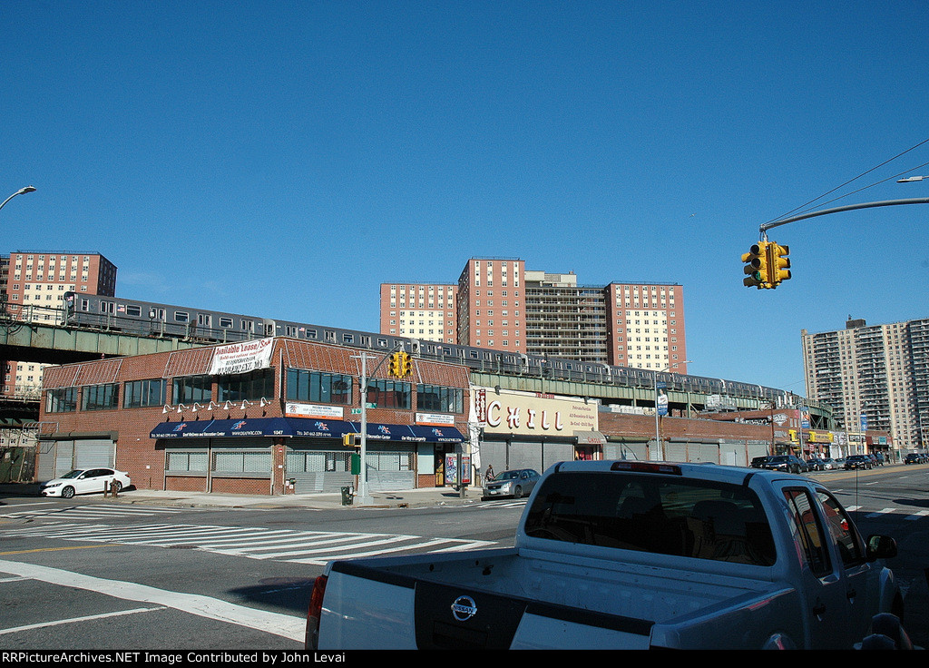Q Train in Coney Island