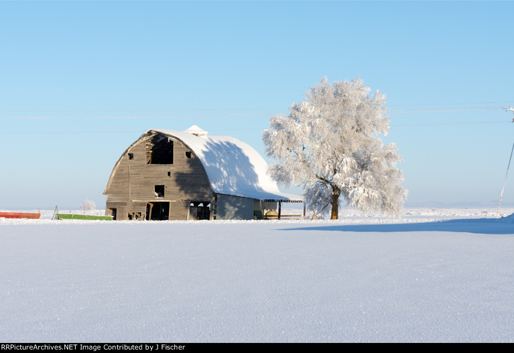 Scenic barn