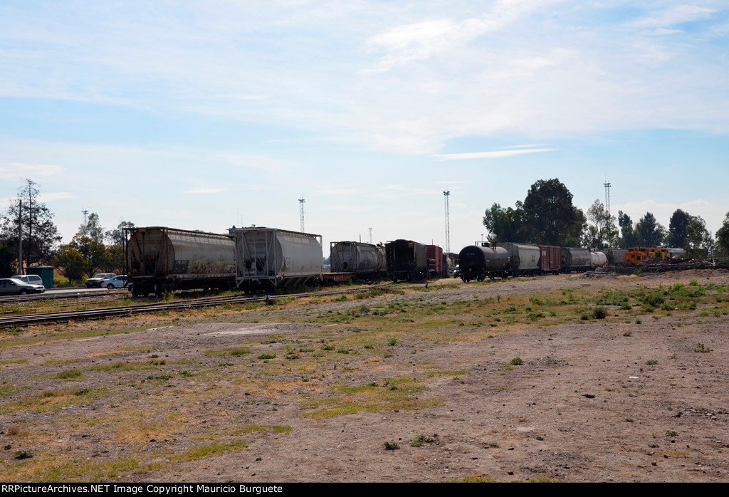 Ferrovalle wrecked equipment yard