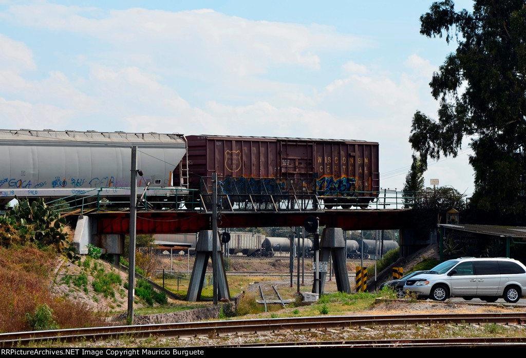 WC Box Car over Classification yard hump