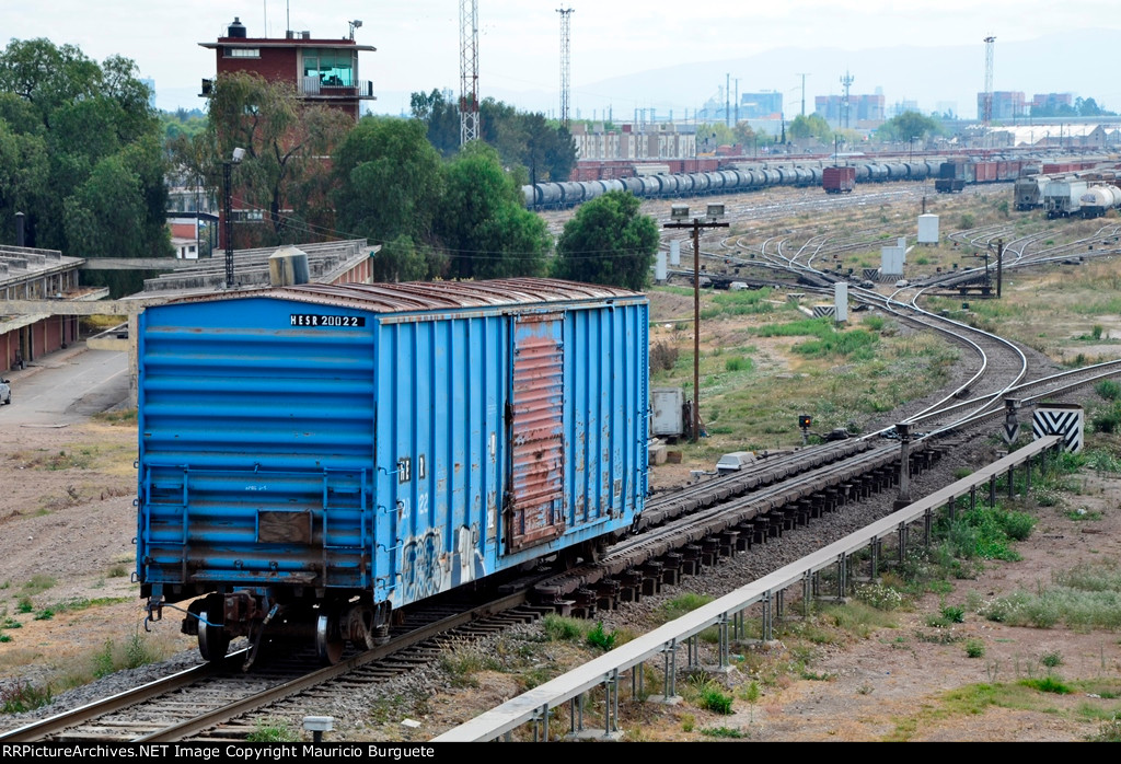HESR Box Car heading to the classification yard