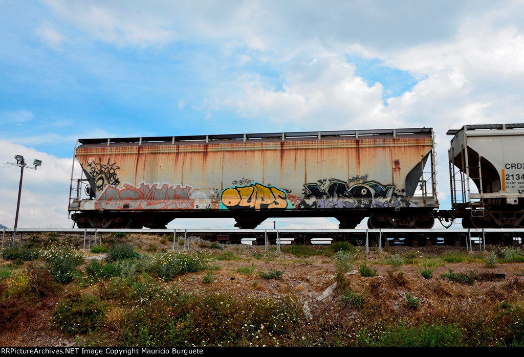 FURX Covered Hopper on the main retarder