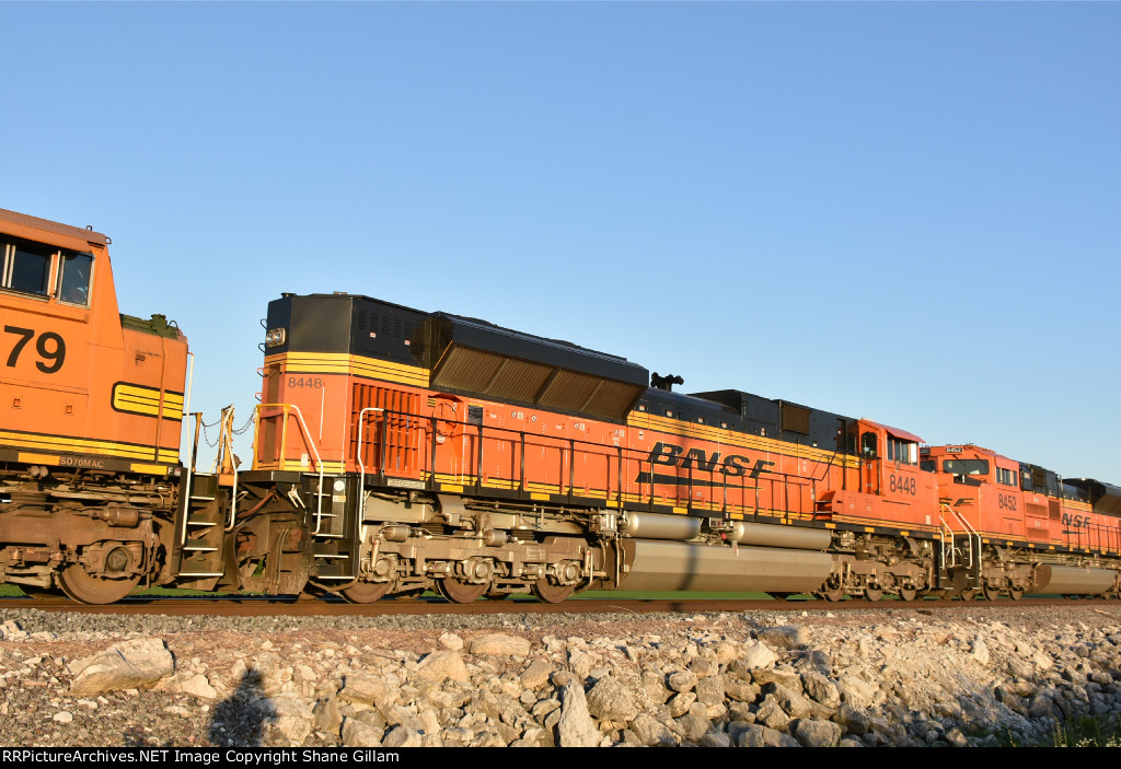 BNSF 8448 Roster shot