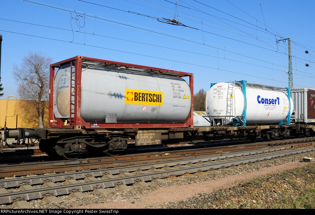 Trailer car Sgns of HUPAC, Switzerland 