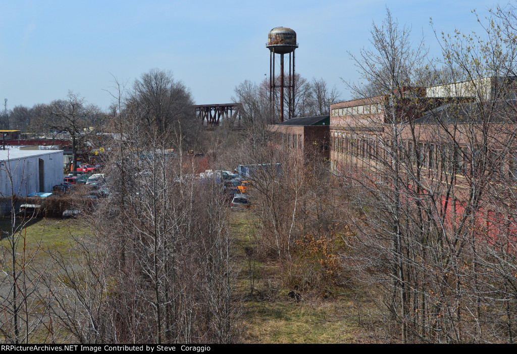 Former R.O.W. With Old Vehicles.
