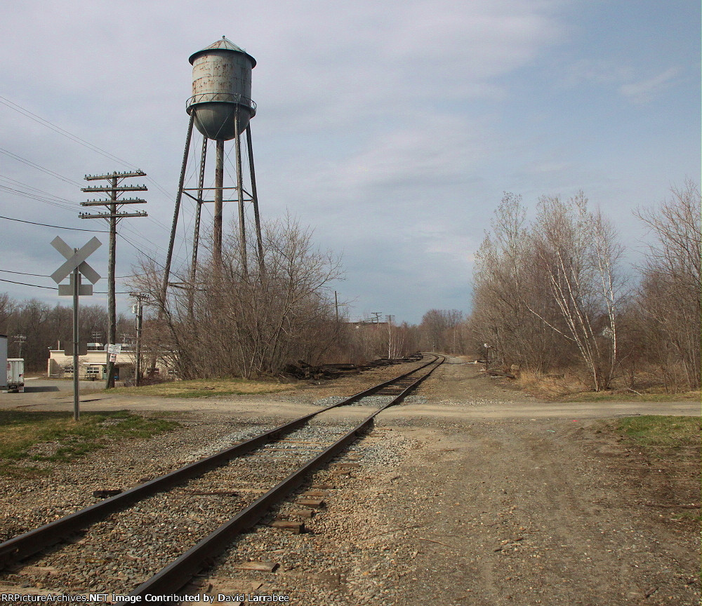 Looking westbound towards Pittsfield & Waterville
