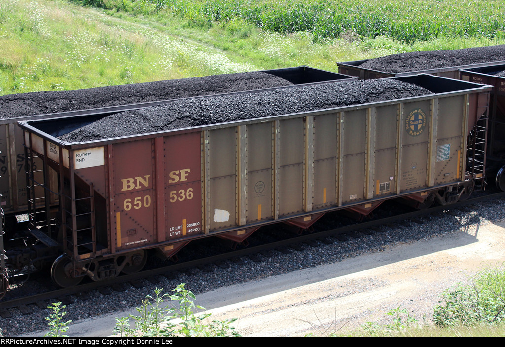 BNSF 650536