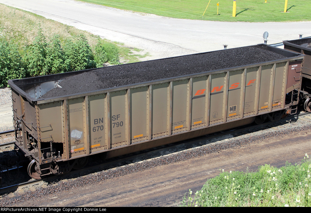 BNSF 670790