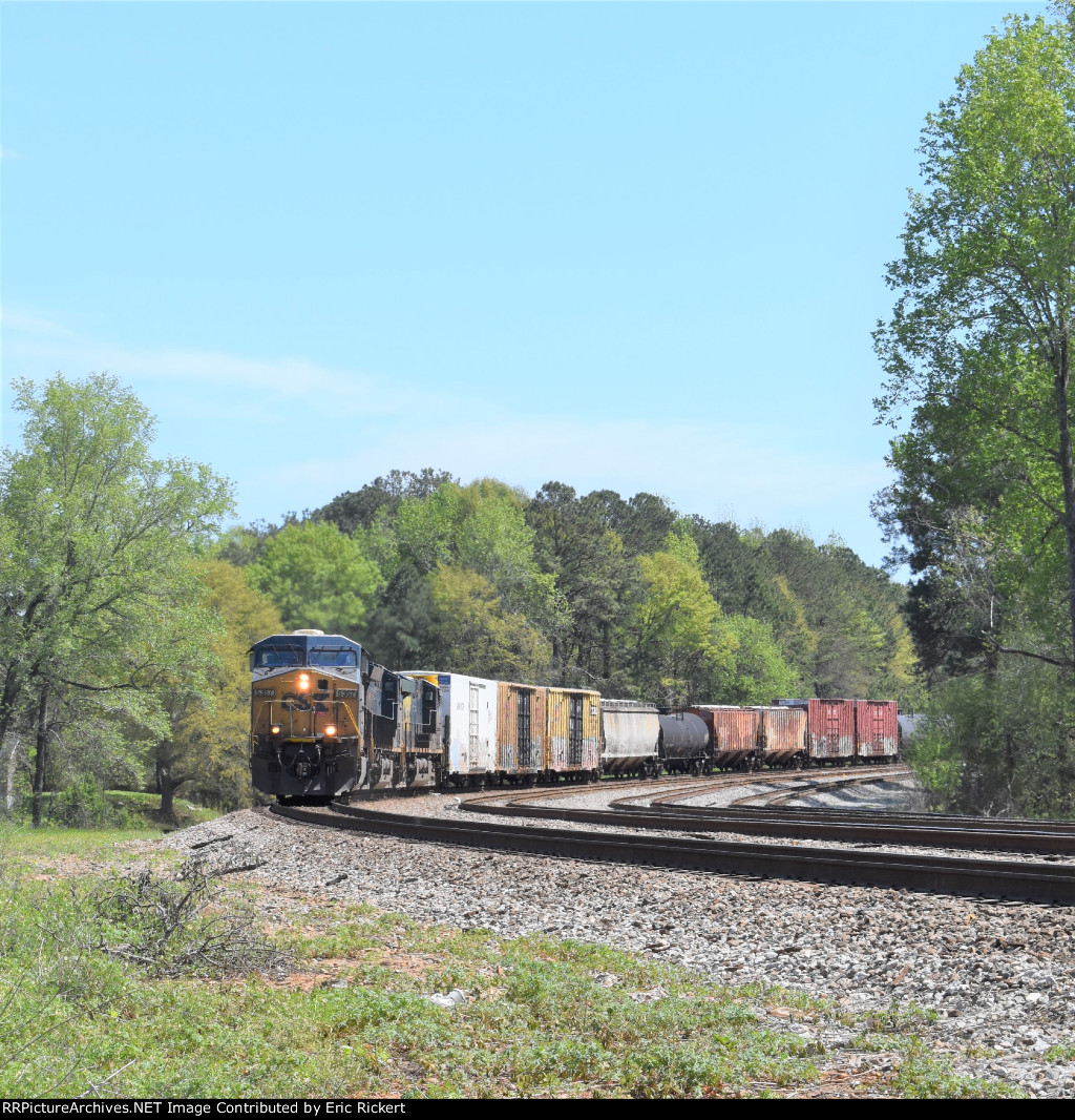 NB entering Manchester Yard