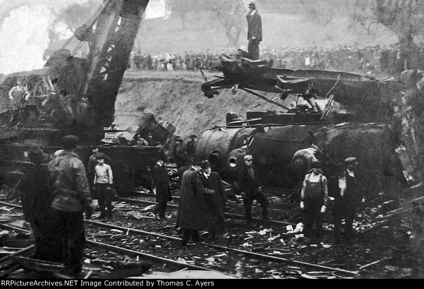 PRR New Portage Wreck, 1916