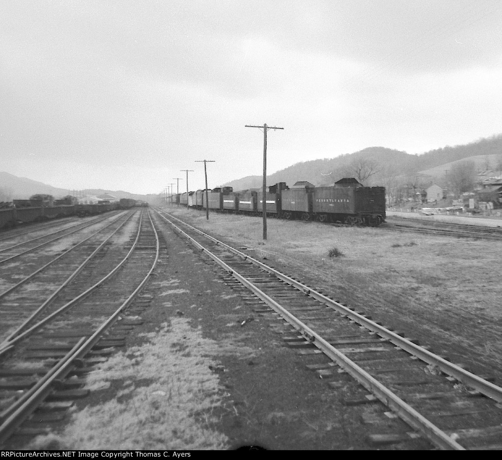 PRR Tender Scrap Line, 1962