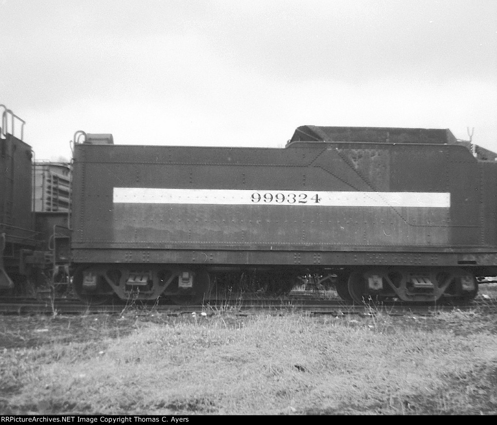 PRR Tender, 999324, 1962