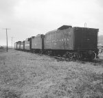 PRR Tender Scrap Line, 1962
