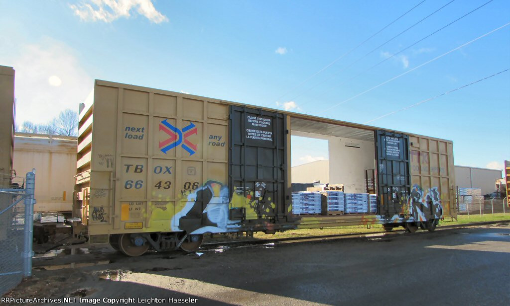 TBOX 664306 with open doors