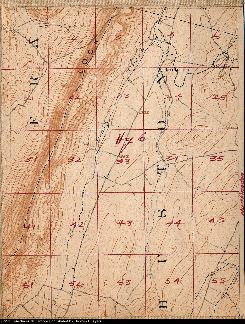 Topographic Map, Framee 6, 1931