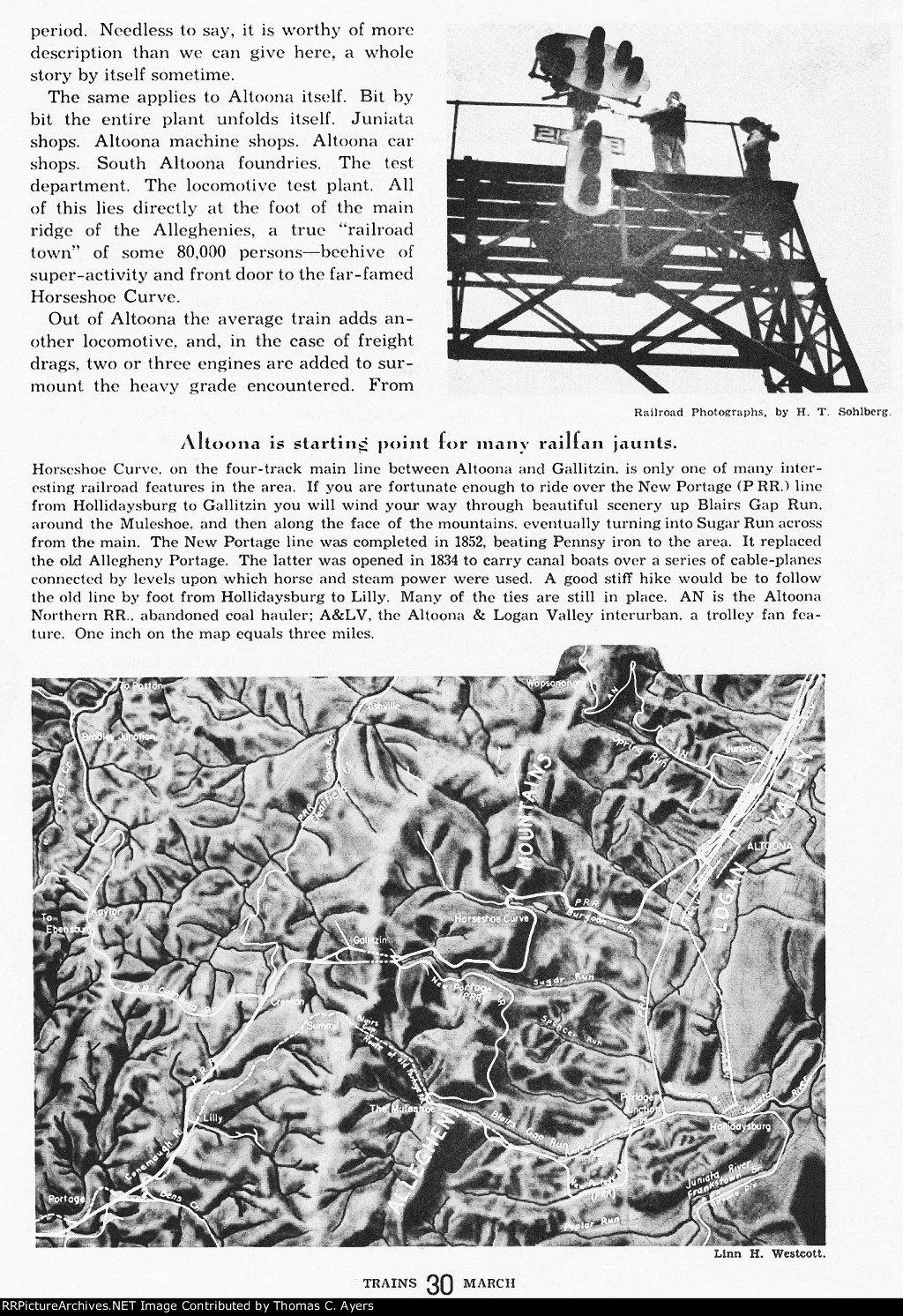 "Horseshoe Curve," Page 30, 1941