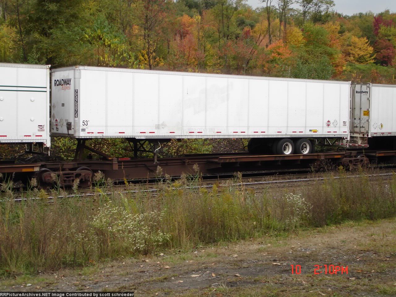 RDWZ 252074 Trailer on TTX Spinecar