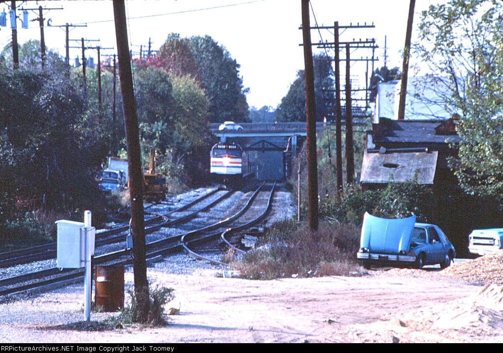 Approaching the station