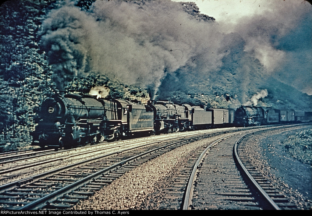PRR Westbound Freights, 1948