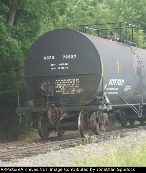 ACFX 76537, brakewheel end view