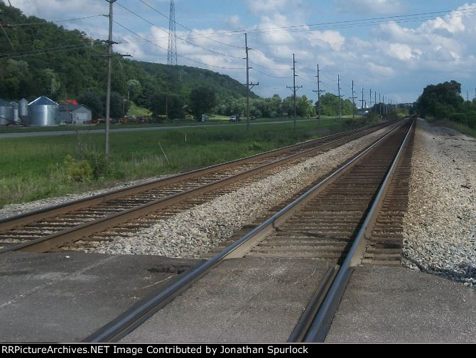 NS, ex-N&W main line, looking east