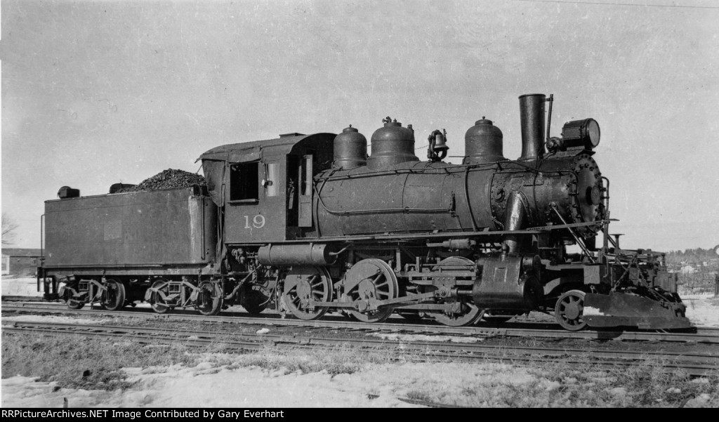 Yawkey-Bisselle Lumber 2-6-0 #19