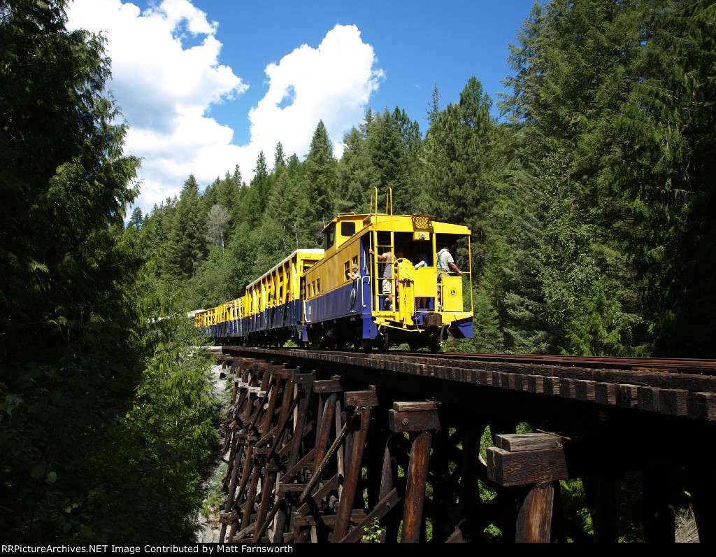 Wolf Creel Trestle Caboose