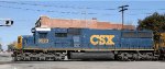 CSX 8523 crosses Hamlet Avenue