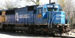 CSX 2479 sits in a Buckingham Branch siding