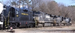 CLNA 106 is the last unit on train 350