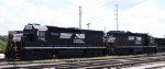 NS 700 & 3102 sit in Glenwood Yard