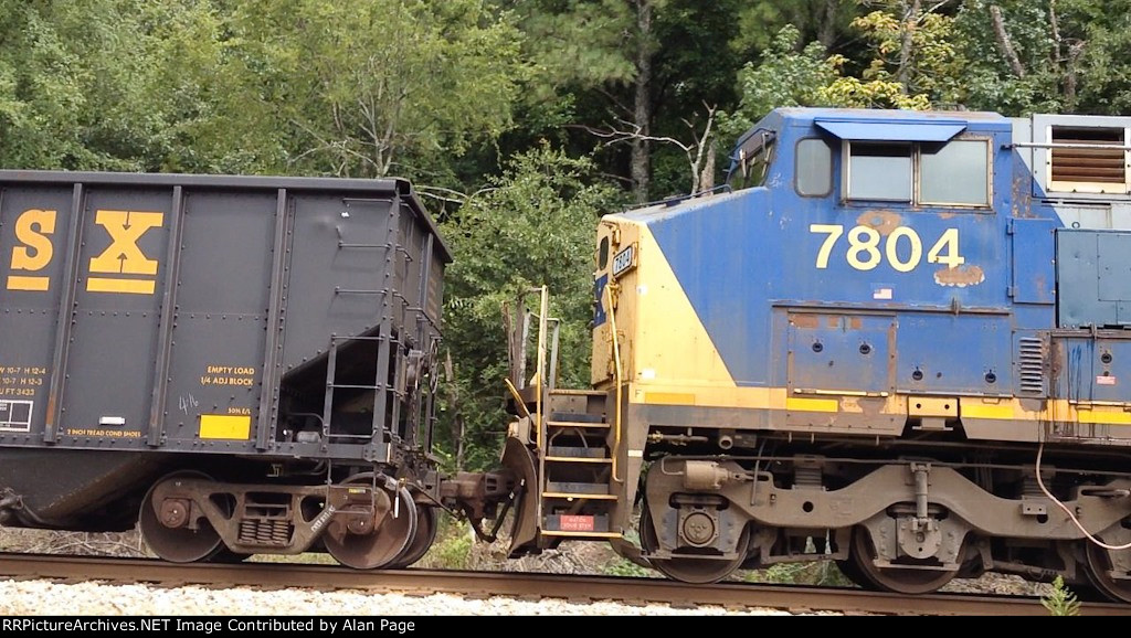 CSX C40-8 7804