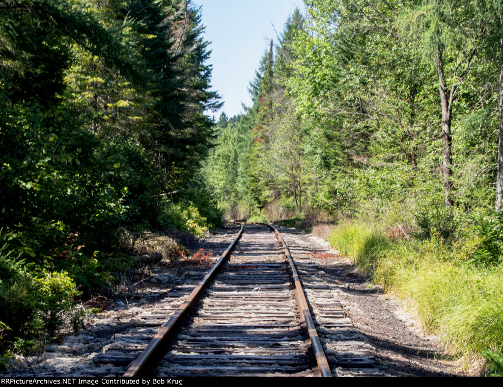 Crest of an up-grade