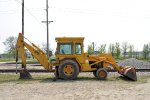 DM&E MOW Backhoe #502