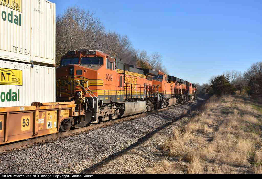 BNSF 4049 Roster.