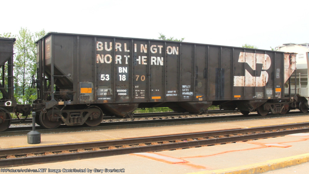 BN 531870 - Burlington Northern